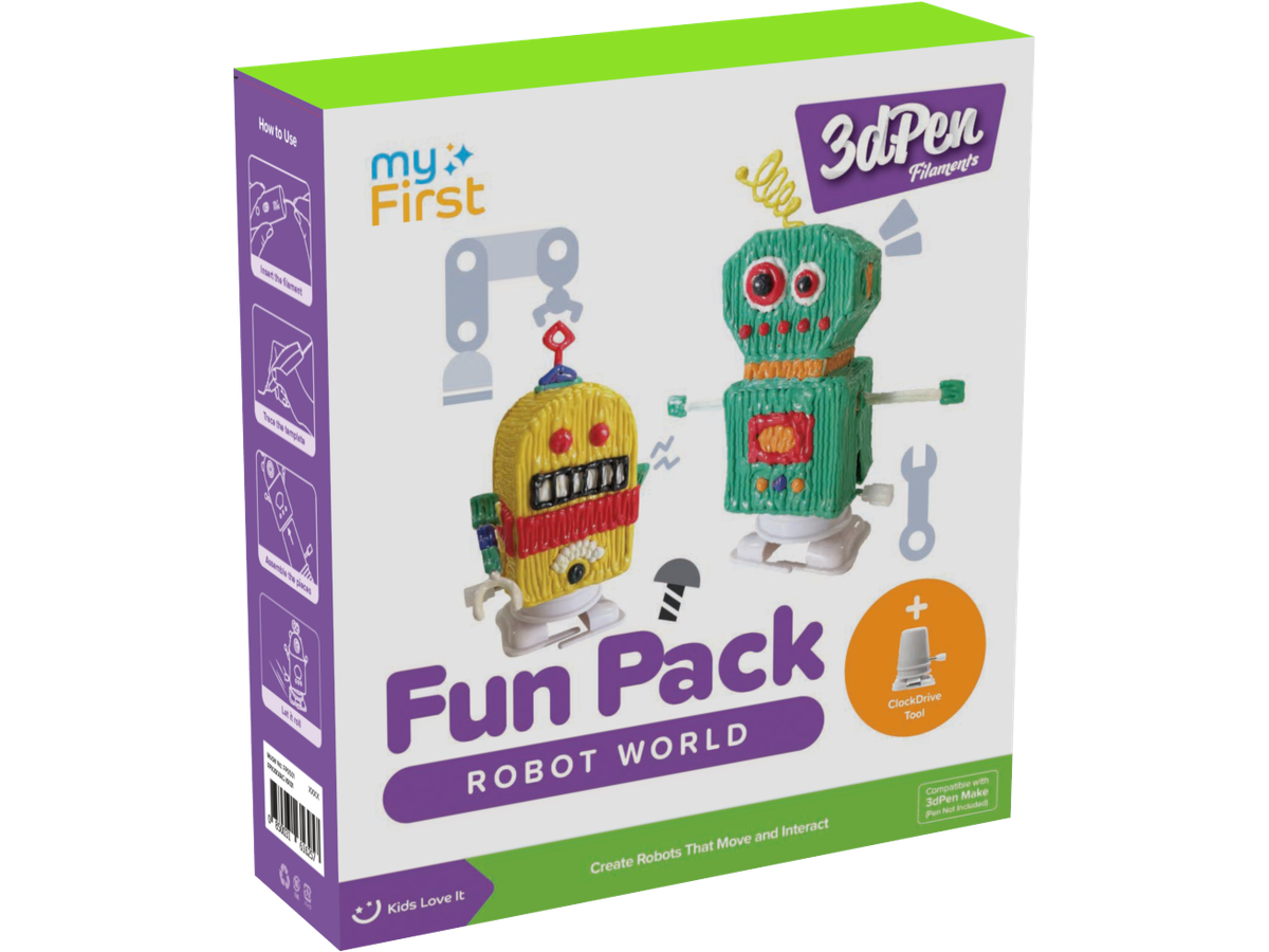 myFirst 3D Pen Filaments Robot World