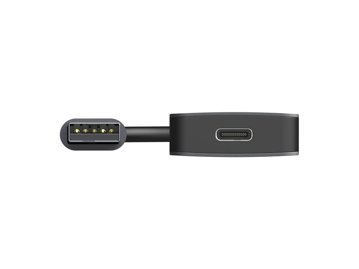 Sitecom USB-A to 2x USB-A + 2x USB-C Hub